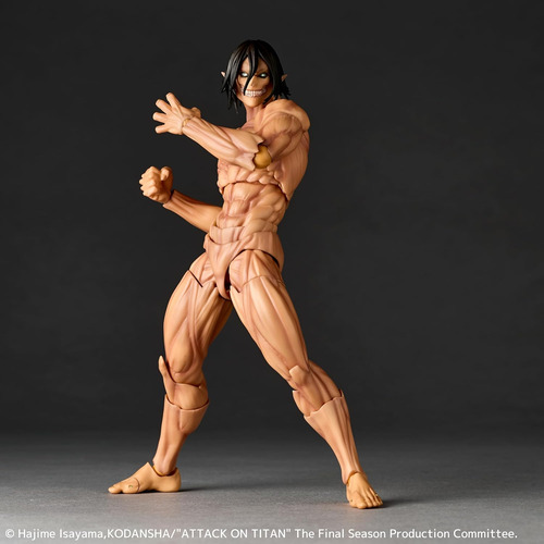 Attack Titan Eren Yeager Attack On Titan Revoltech Regular