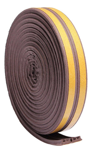 Tira Del Sello Del Excluidor De La Puerta E 9x4mm Marrón
