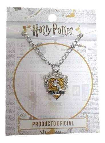 Collar Harry Potter Hufflepuff Color Muy Lejano