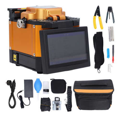 Máquina Empalmadora De Fibra Óptica, 5 Pulgadas, Tft, Lcd, C