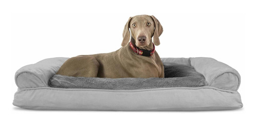 Furhaven - Cama Para Perros, Cojn De Almohada Tradicional So