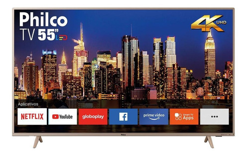Smart TV Philco PTV55F62SNC LED 4K 55" 110V/220V