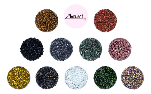Gemduo Beads Matubo 8x5 Mm X 20gr Bijou, Varios Colores! 01740 5 Mm 8 Mm