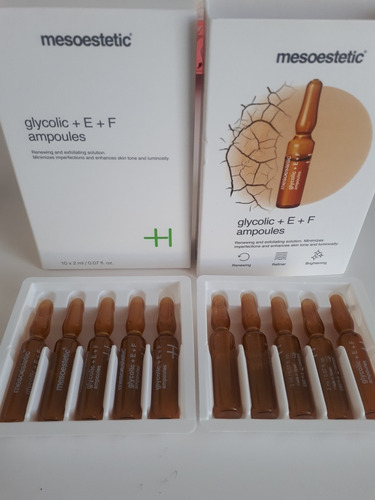 Mesoestetic Acido Glicolico + Vitamina E + Vitamina F