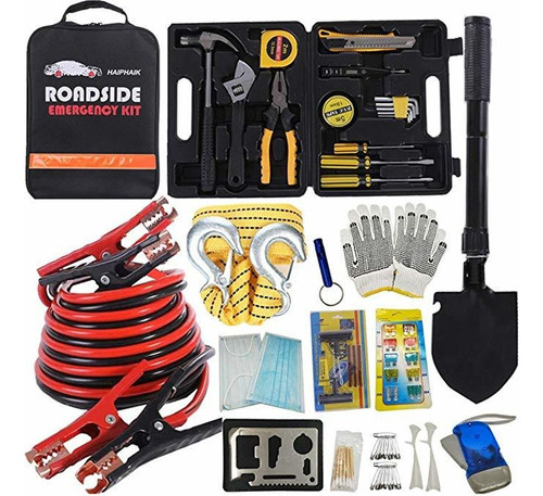 Kit De Herramientas De Carretera Haiphaik Emergencia - Cable