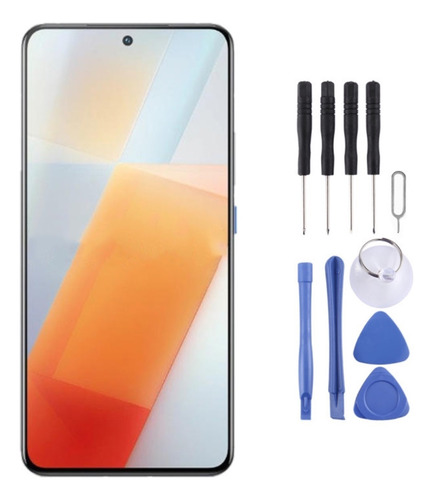 Xsjp- Xsjp-pantalla Lcd Super Amoled Para Vivo Iqoo 8 Con