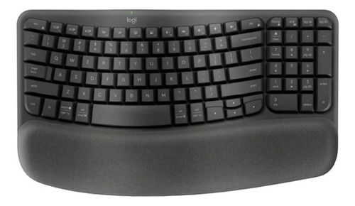 Teclado Inalámbrico Logitech Ergo Wave Bluetooth Grafito