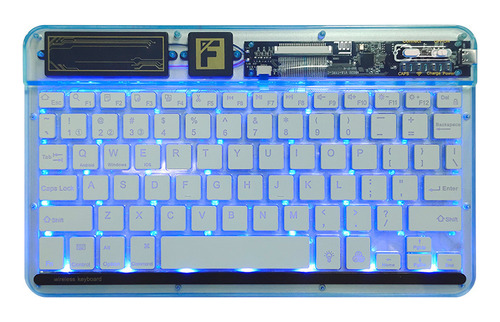 Teclado Español Iluminado Para Tablet,laptop,smartphone,pc