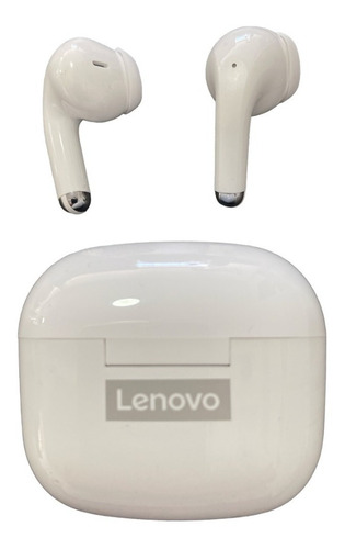Imagen 2 de 6 de Auriculares In-ear Bluetooth Lenovo Lp40 Pro Color Blanco -*