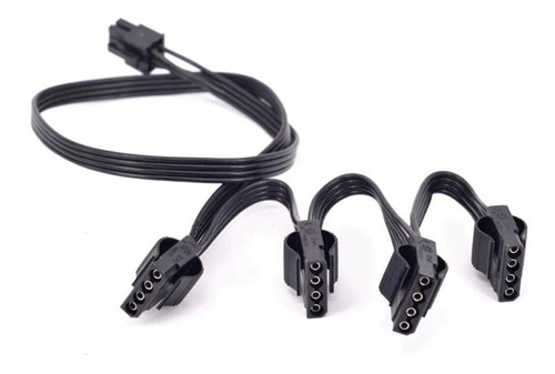 Cabo 6pin E 4 Molex 4pin Fonte Corsair Tipo 1 E Compativeis