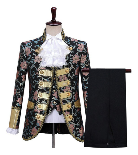 Disfraz Victoriano De Lujo Para Adulto, Rey Príncipe Medieva