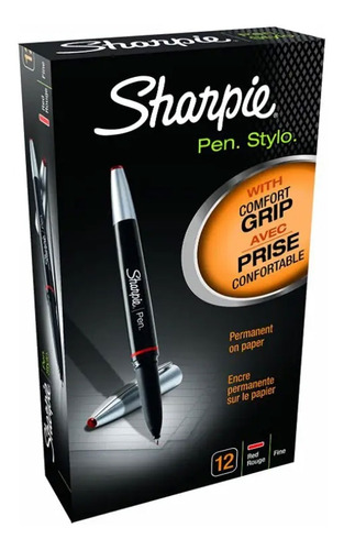 Bolígrafo Sharpie Pen Stylo X 12 Unidades - G58057