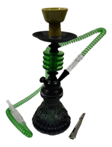 Narguila Hookah Shisha Pipa Agua 1 Manguera 29 Cm. Cap.fed.