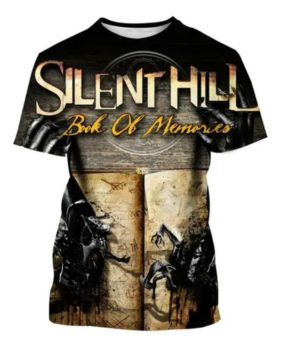 Camiseta De Manga Corta Con Estampado 3d De Silent Hill