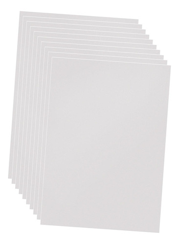 10x Hojas De Pvc Película Rígida Tamaño A4 8,3 X Claro