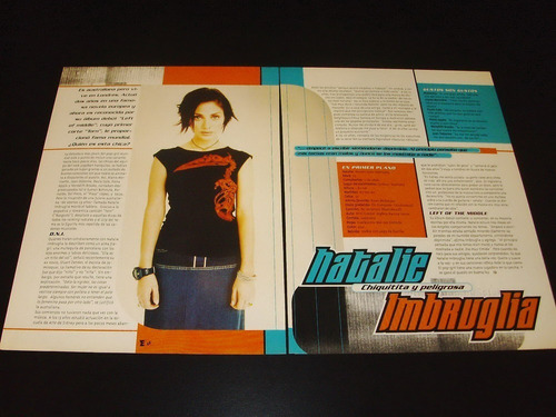 (w010) Natalie Imbruglia * Revistas Recortes Clippings