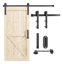 Comprar Kit De Herrajes Puerta Corrediza De Granero De 5 Pies, ...