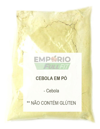 Cebola Em Pó 2kg 100% Pura Natural Empório Fit