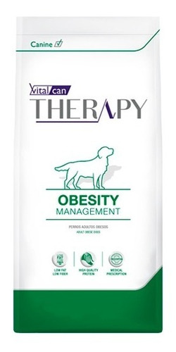 Vitalcan Therapy Perro Obesity Management X 15 Kg