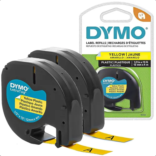 Repuesto Etiquetas Dymo Cinta Para Rotuladora Pack 2 Rollos