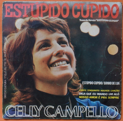 Compacto Celly Campello Estúpido Cupido 1976 Vinil