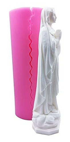 Molde Para Velas Redxin Molde Virgen María Diosa Escultura