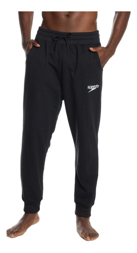 Pantalón Jogger Logo Masculino Negro-l Speedo