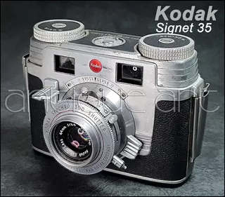 A64 Camara Kodak Signet 35 Coleccion Vintage Año 1950 135mm