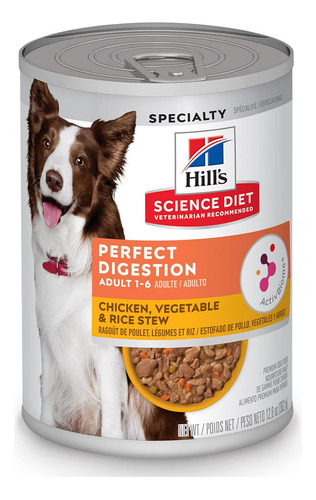 Alimento Humedo Para Perros Adultos Digestion Perfecta Estof