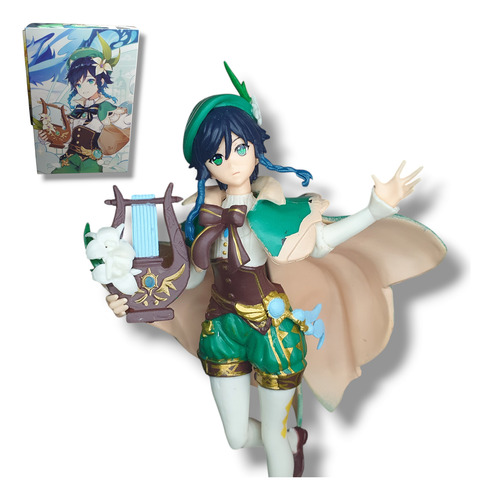 Figura Venti Genshin Impact 20cm Arconte Anemo