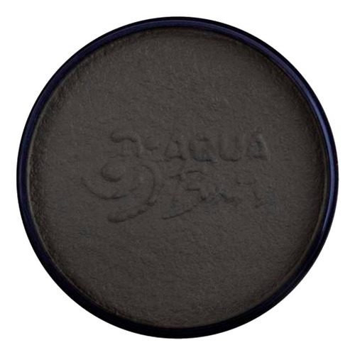 Maquillaje Profesional Mate 40gr Pinta Caritas Aqua Bonds Sombra Negro