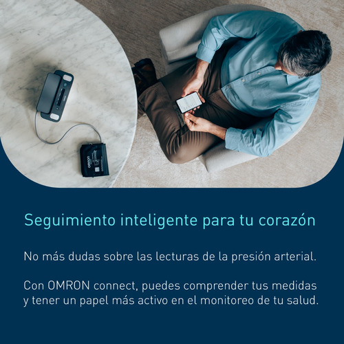 Monitor De Presión Automático De Brazo Omron + Ecg Hem-7530t