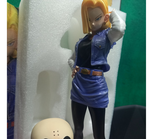 Androide 18 (lazuli). Y Krillin
