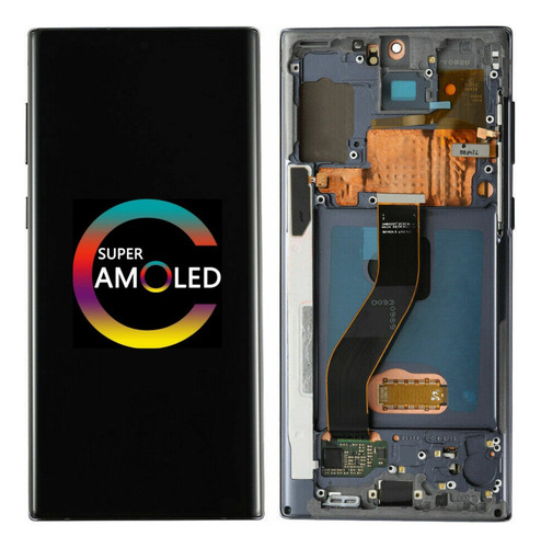 Q Pantalla Amoled Con Marco Para Samsung Note 10 N970f N970u