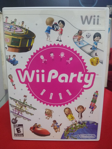 Juego Para Nintendo Wii, Wii Party Como Nuevo!!! Completo!!