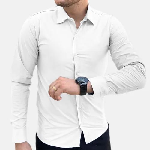 Camisa social masculina slim fit luxo estilosa sales