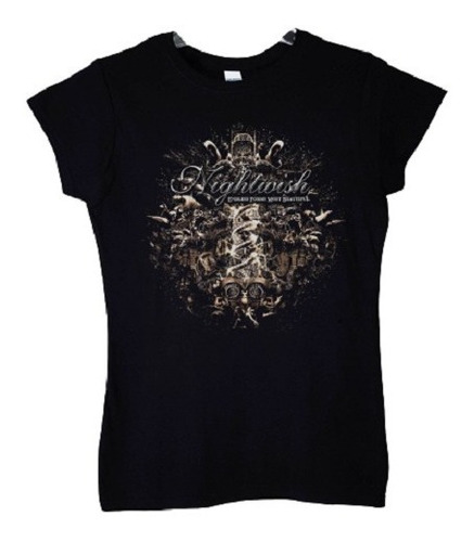 Polera Mujer Nightwish Endless Fo Heavy Metal Abominatron   