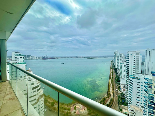 Vendo En Cartagena Hermoso Apartamento Frente Bahía En Castillogrande