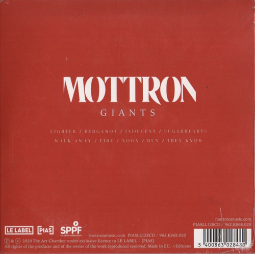 Cd Giants (pierre Mottron) Estándar