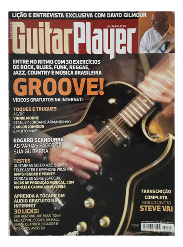 Guitar Player Nº 165 - Groove, Steve Vai, David Gilmour