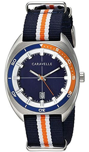 Reloj De Vestir Carabela Por Bulova (modelo: 43b166)