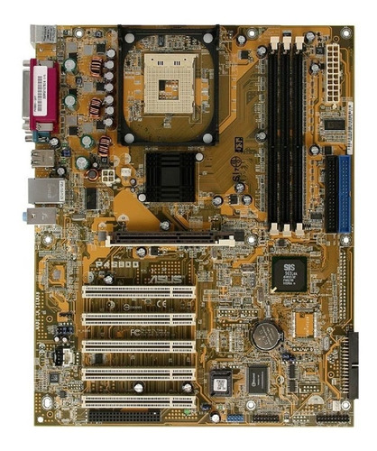 Placa Mãe Asus P4s800 Socket 478 + Garantia