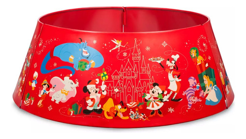 Pie De Árbol Disney Store Estampado Navideño 