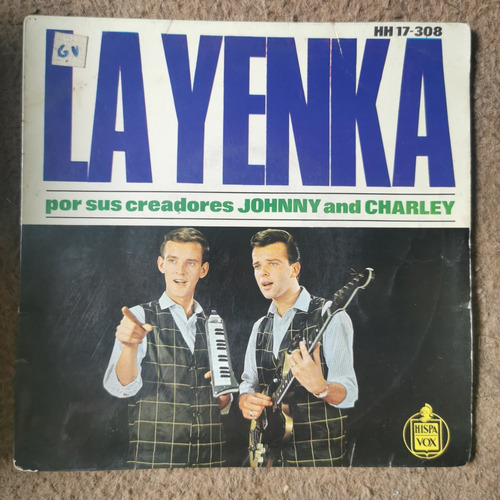 Disco 45rpm Johnny And Charley- La Yenka