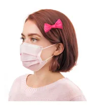 Comprar Cubrebocas Infantil Tricapa Plisado Rosa 50 Pzs - Ambiderm