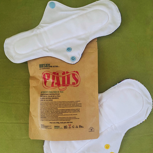 Husky Detergente Para Pads O Toallas Femeninas Ecológicas
