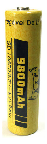 Bateria Recarregável Jyx 18650 3,7v - 4,2v 9800 Mah Unitária