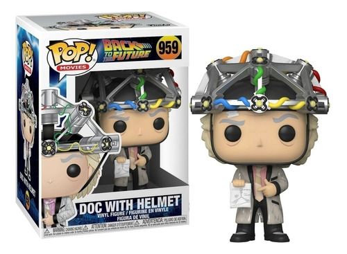 Funko Pop! Back To The Future Doc W/ Helmet  # 959 Replay