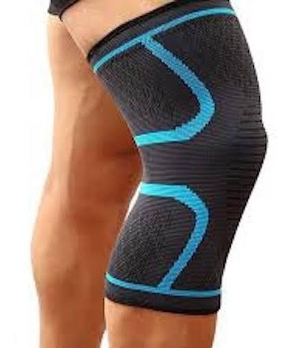 Par De Rodilleras Knee Sleeve Elástica Crossfit Gym Aolikes