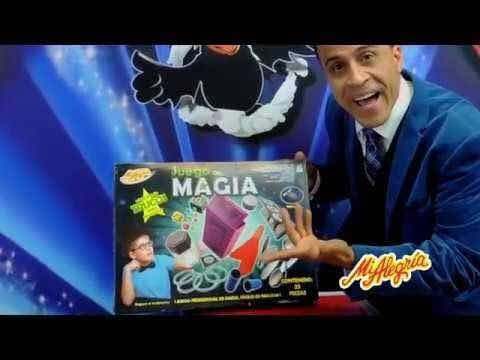Juego De Magia Mi Alegría Grande Con 30 Pzas Y Dvd